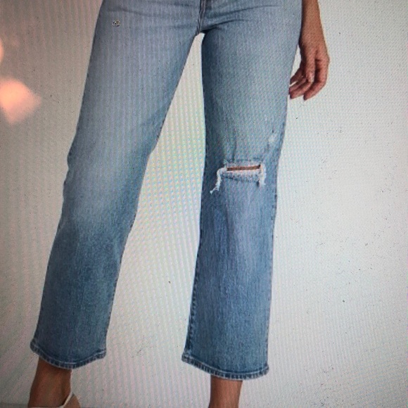 Levi’s Ribcage High Waist Straight  Ankle Jeans - Picture 2 of 5